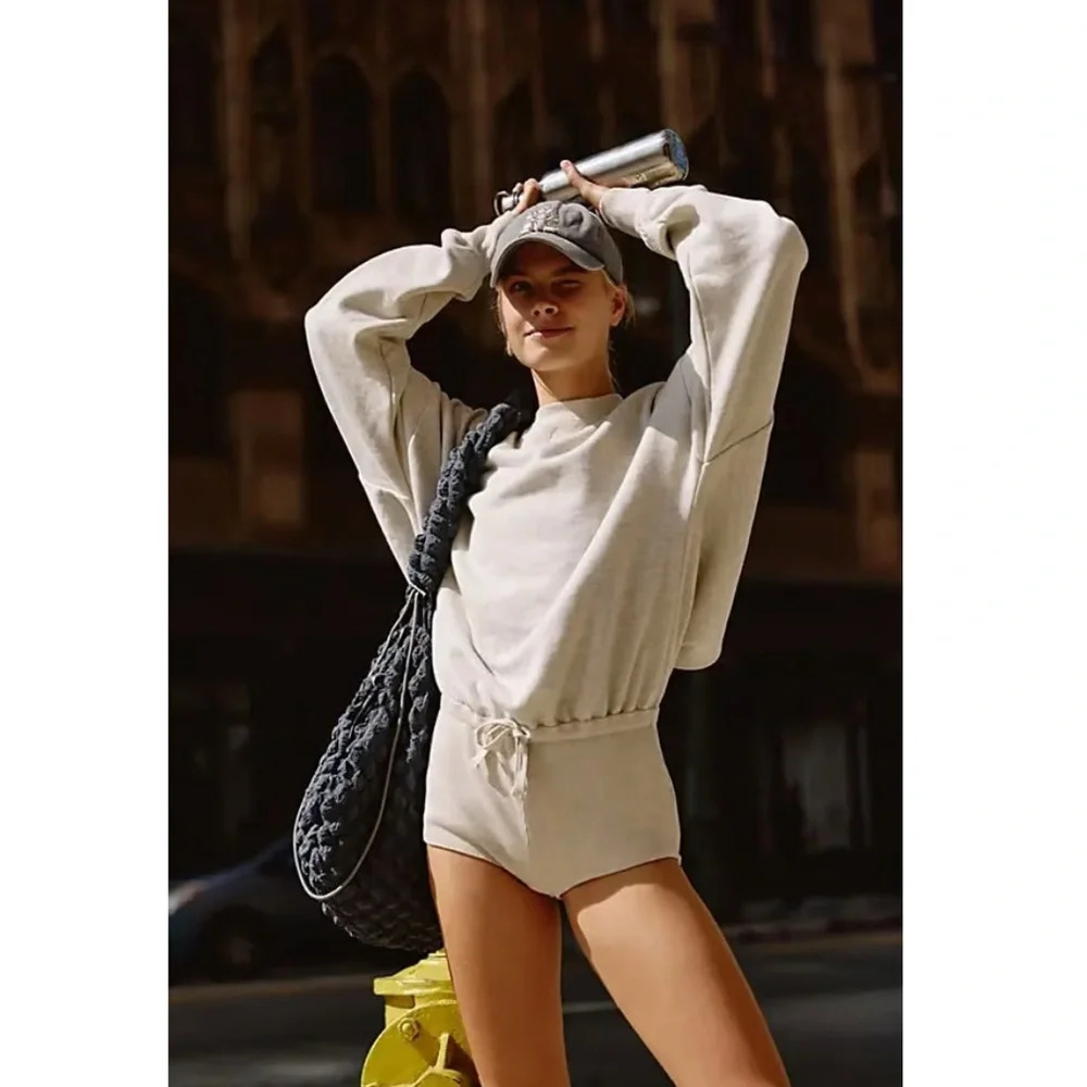 Free People FP Movement For The Win Playsuit